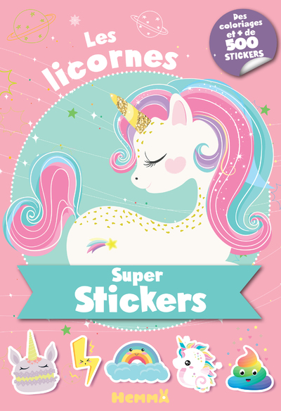 SUPER STICKERS - LES LICORNES