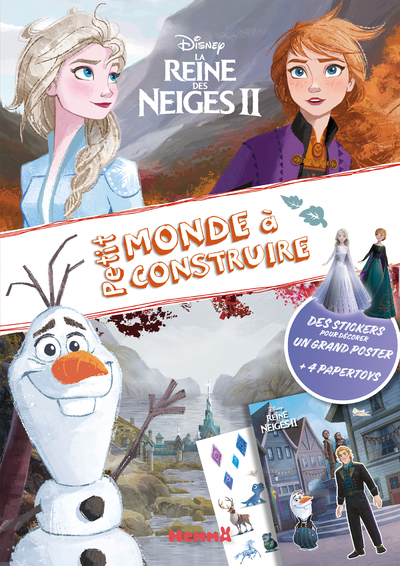 DISNEY LA REINE DES NEIGES 2 - PETIT MONDE A CONSTRUIRE