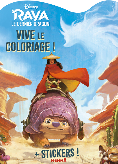 DISNEY RAYA ET LE DERNIER DRAGON - VIVE LE COLORIAGE !