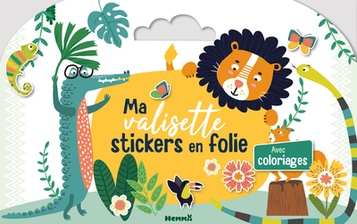 MA VALISETTE STICKERS EN FOLIE (ANIMAUX)