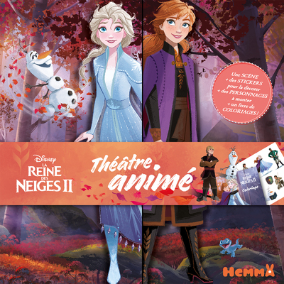 DISNEY LA REINE DES NEIGES 2 - THEATRE ANIME (ELSA ET ANNA)