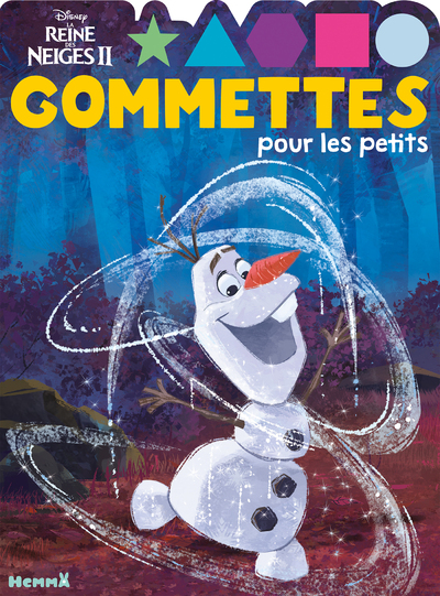 DISNEY LA REINE DES NEIGES 2 - GOMMETTES POUR LES PETITS (OLAF)