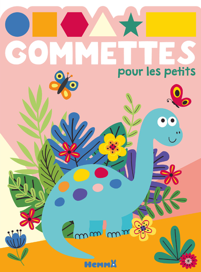 GOMMETTES POUR LES PETITS (DINOSAURE BLEU)