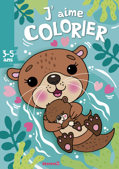 J'AIME COLORIER (3-5 ANS) (LOUTRES)