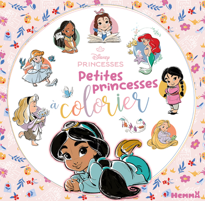 DISNEY PRINCESSES - PETITES PRINCESSES A COLORIER