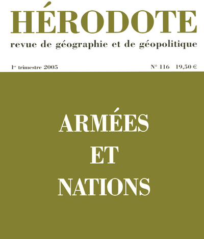 HERODOTE NUMERO 116 - ARMEES ET NATIONS