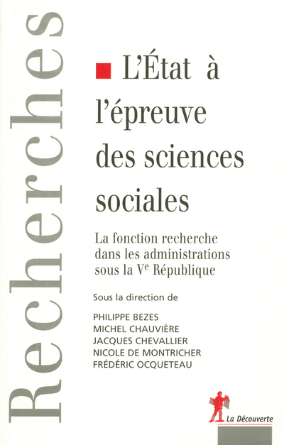 L'ETAT A L'EPREUVE DES SCIENCES SOCIALES