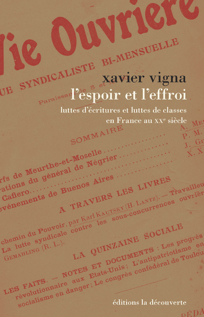 L'ESPOIR ET L'EFFROI