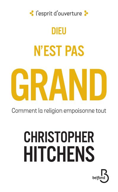 DIEU N'EST PAS GRAND
