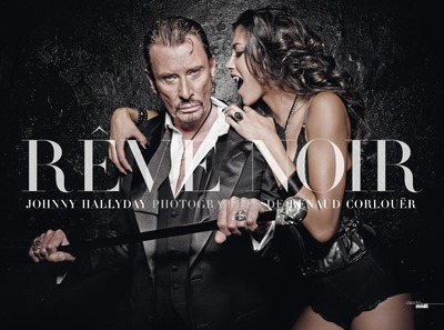 JOHNNY HALLYDAY, REVE NOIR