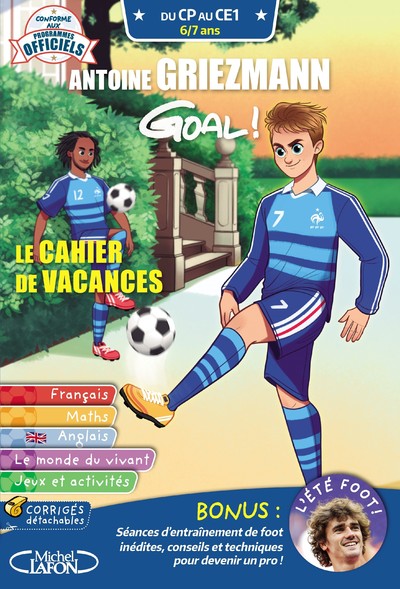 GOAL - CAHIER DE VACANCES CP-CE1
