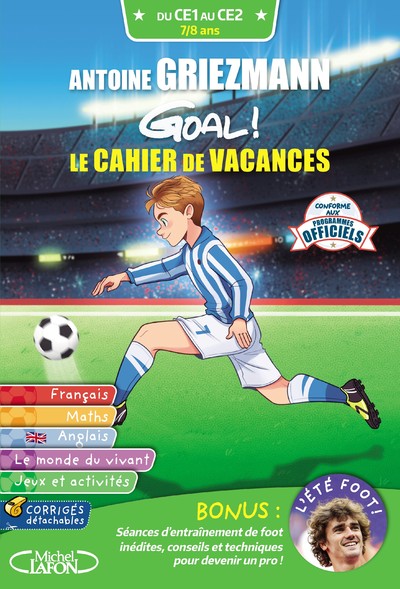 GOAL - CAHIER DE VACANCES CE1-CE2