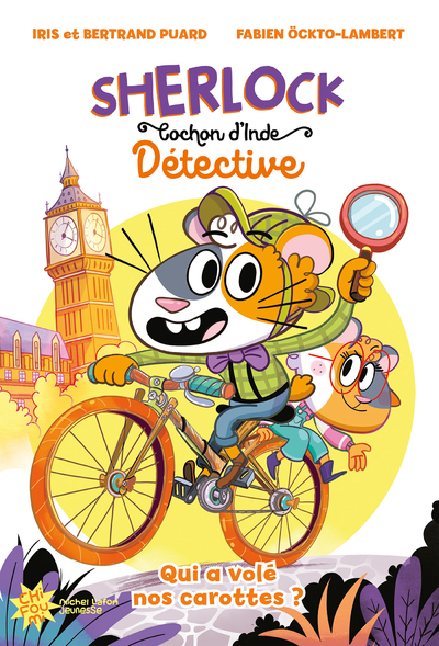 SHERLOCK, COCHON D'INDE DETECTIVE - QUI A VOLE NOS CAROTTES