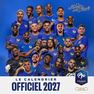 LE CALENDRIER OFFICIEL 2027 DE L'EQUIPE DE FRANCE