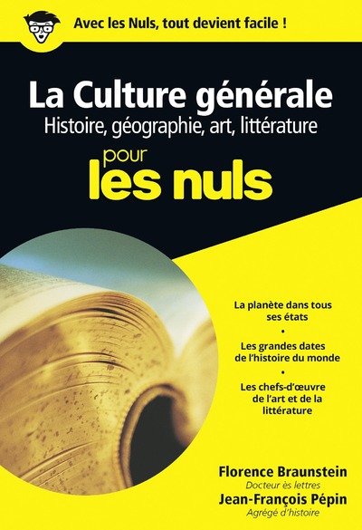 CULTURE GENERALE POCHE POUR LES NULS TOME 1