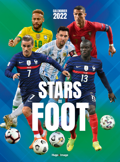 CALENDRIER MURAL STARS DU FOOT 2022