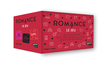 GAME BOX ROMANCE - + DE 450 QUESTIONS, QUIZZ, DEFIS ET GAGES POUR S'ECLATER ENTRE FANS DE NEW ROMANC
