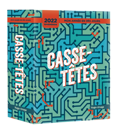 MON ANNEE EN 365 JOURS - CASSE-TETES - PHEMERIDES 2022