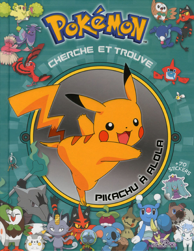 CHERCHE ET TROUVE - PIKACHU A ALOLA
