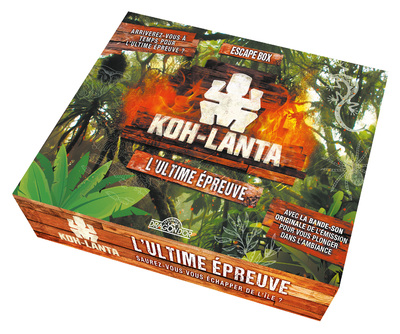 KOH-LANTA - L'ULTIME EPREUVE - ESCAPE GAME ENFANT DE 2 A 5 JOUEURS - DES 8 ANS
