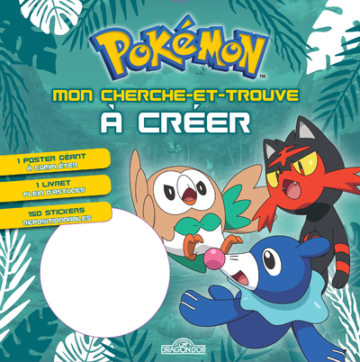 POKEMON - MON CHERCHE-ET-TROUVE A CREER (BRINDIBOU, FLAMIAOU, OTAQUIN)