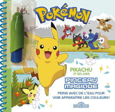 POKEMON - PINCEAU MAGIQUE - PIKACHU ET SES AMIS