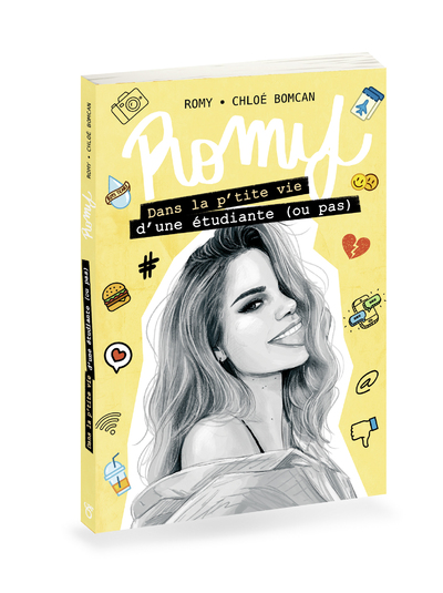 ROMY - DANS LA P'TITE VIE D'UNE ETUDIANTE (OU PAS) - LECTURE ROMAN JEUNESSE ADOLESCENCE YOUTUBE RESE