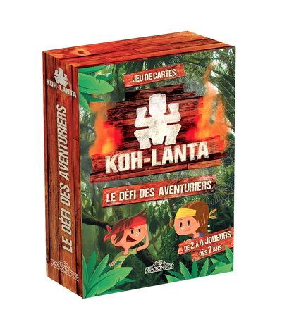 KOH-LANTA - JEU DE CARTES - LE DEFI DES AVENTURIERS