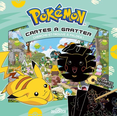 POKEMON - CARTES A GRATTER CHERCHE-ET-TROUVE - PALDEA