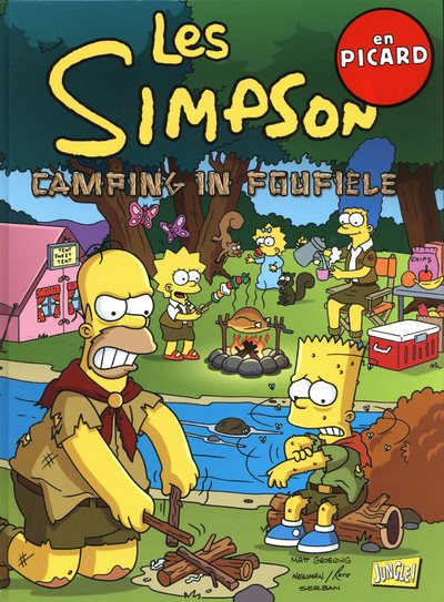 LES SIMPSON EN PICARD - TOME 1 CAMPING IN FOUFIELE