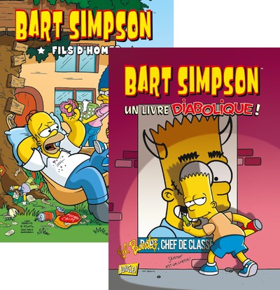 PACK BART SIMPSON T03+T10