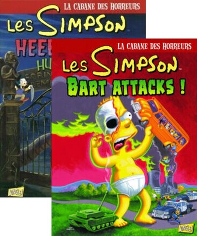 PACK SIMPSON LA CABANE DES HORREURS T03 + T07 OFFERT