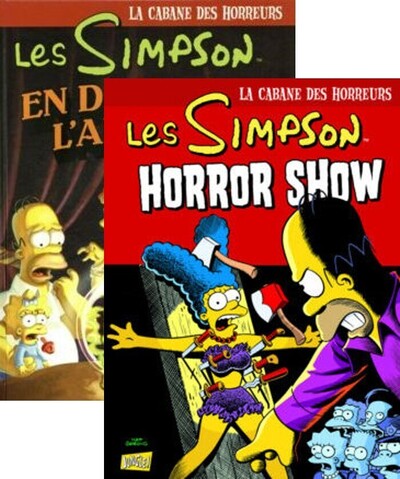 PACK SIMPSON LA CABANE DES HORREURS T05 + T08 OFFERT