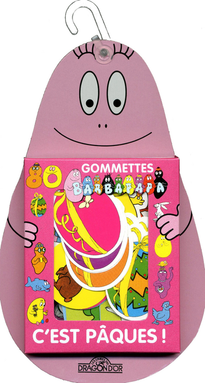 GOMMETTES BARBAPAPA - C'EST PAQUES !