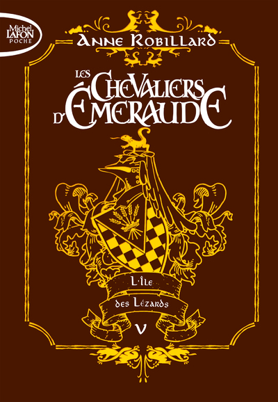 LES CHEVALIERS D'EMERAUDE - TOME 5 L'ILE DES LEZARDS