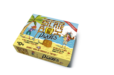 ESCAPE BOX PIRATES - ESCAPE GAME ENFANT DE 2 A 5 JOUEURS - DE 8 A 12 ANS