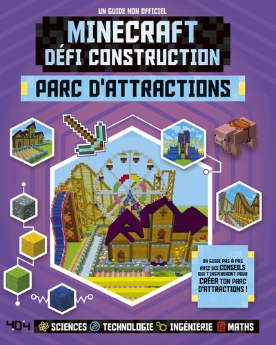 MINECRAFT, DEFI CONSTRUCTION - PARC D'ATTRACTIONS