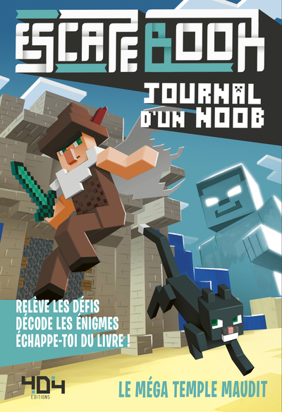 JOURNAL D'UN NOOB - ESCAPE BOOK - LE MEGA TEMPLE MAUDIT