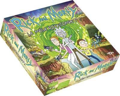 RICK ET MORTY : LA MEGA RICK'COMPET' ! - JEU DE SOCIETE/JEU DE PLATEAU OFFICIEL - DES 16 ANS ET ADUL