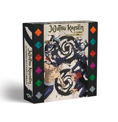 JUJUTSU KAISEN - LE JEU DE SOCIETE - LE TOURNOI DES LYCEES JUMELES