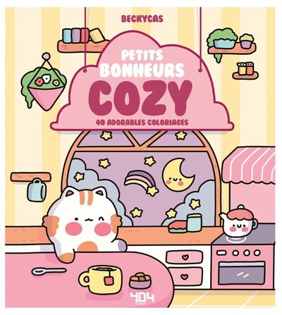 PETITS BONHEURS COSY - 40 ADORABLES COLORIAGES
