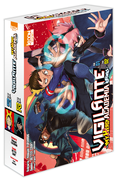 PACK VIGILANTE - MY HERO ACADEMIA ILLEGALS T01 & T02