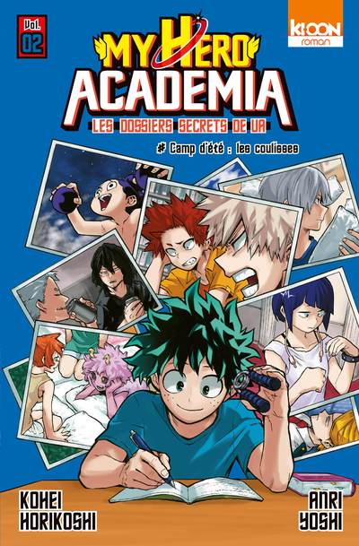 ROMAN MY HERO ACADEMIA LES DOSSIERS SECRETS DE UA  T02