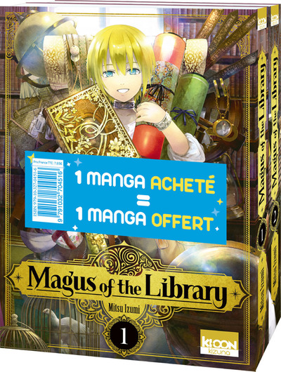 PACK OFFRE DECOUVERTE MAGUS OF THE LIBRARY T01 & T02