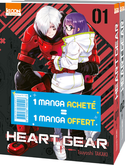 PACK OFFRE DECOUVERTE HEART GEAR T01 & T02