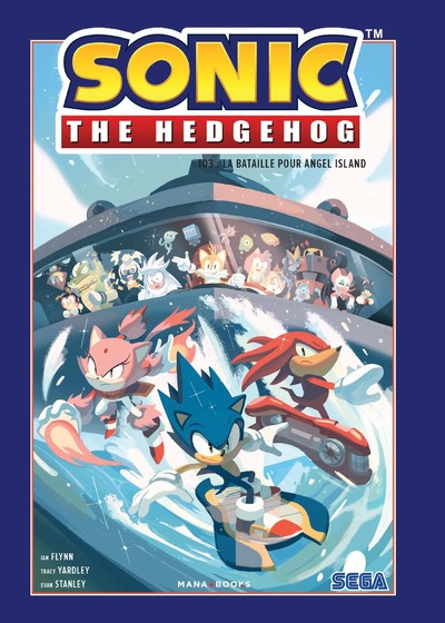 SONIC T03 LA BATAILLE POUR ANGEL ISLAND