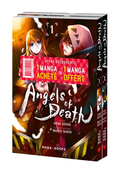 PACK DECOUVERTE ANGELS OF DEATH T01 & T02