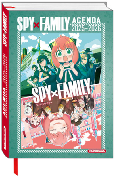 AGENDA SPY X FAMILY 2025-2026